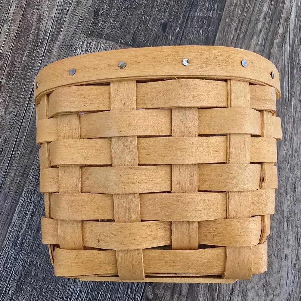 Longaberger Oregano Booking Basket Protector Sawtooth Hanging